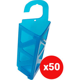 Replacement Demi-Diamond Blue Plastic Station, 50/Box