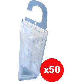 Replacement Demi-Diamond Clear Plastic Station, 50/Box