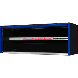 Pro Extreme Power Workstation Hutch, 72"W x 30"D x H"26-3/8, Black w/Blue Handle