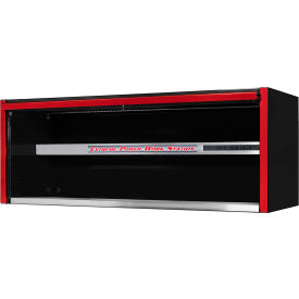 Pro Extreme Power Workstation Hutch, 72"W x 30"D x H"26-3/8, Black w/Red Handle