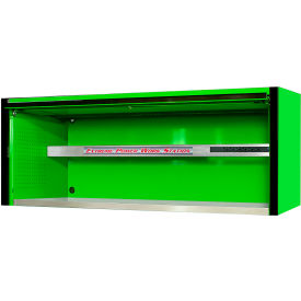 Pro Extreme Power Workstation Hutch, 72"W x 30"D x H"26-3/8, Green w/Black Handle