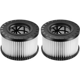 Replacement HEPA Filter For Use With DEWALT Dust Extractors, 2/Pack
