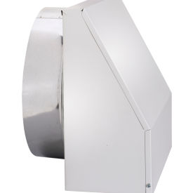 12" Fixed Metal Hood for Supply or Exhaust Air