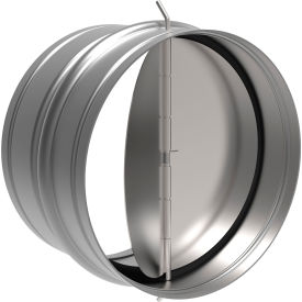 5" Back-Draft Damper for Circular Duct, Single