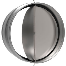 6" Back-Draft Damper for Circular Duct, Single