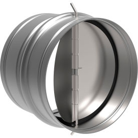 4" Back-Draft Damper for Circular Duct, Single