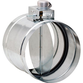 Fantech 6" Motorized Shut Off Damper, 24V
