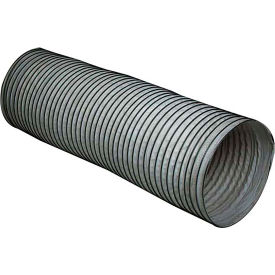 LB White 12" X 25' Gray Ducting , Fire Retardant, Gray w/ Clamp