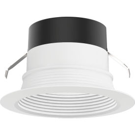 LED 4" Round Switchable Retrofit Downlight, 2700K - 5000K, White