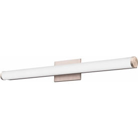 Contemporary Cylinder LED Vanity 24", 3000K, 1300 Lumens, Brown