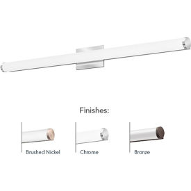 Contemporary Switchable Bracket LED Vanity 24", 3000-4000K, 1690 Lumens, Brn