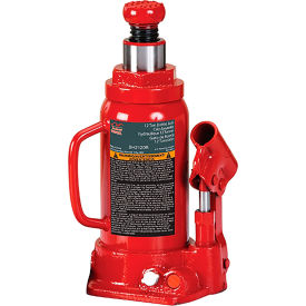 Hydraulic Side Pump Bottle Jack, 12 Ton