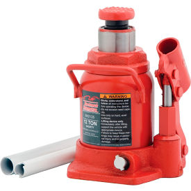 Hydraulic Shorty Side Pump Bottle Jack, 12 Ton
