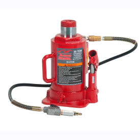 Air Actuated Hydraulic Bottle Jack, 30 Ton