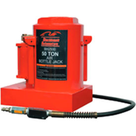 Air Actuated Hydraulic Bottle Jack, 50 Ton