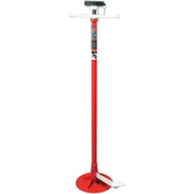 12" Dia. Auxiliary Stand W/ Foot Pedal, 0.75 Ton