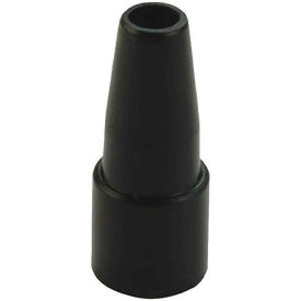 Hand Pump Nozzle Reducer, 3/8 " OD x 1/4" ID, Black Plastic