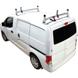 2 Bar Steel Ladder Roof Rack For Nissan NV200 2013-On, White