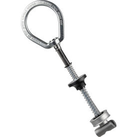 Toggle Bolt Anchor W/ Swivel D Ring, 11/16" Dia. Drill Hole, 10"L