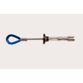 Reusable Concrete Anchor, 3/4" Dia. x 3-1/2" Deep Drill Hole, Blue