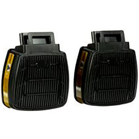 Secure Click Multi-Gas/Vapor Cartridge For NIOSH Secure Click Facepieces, 2PK