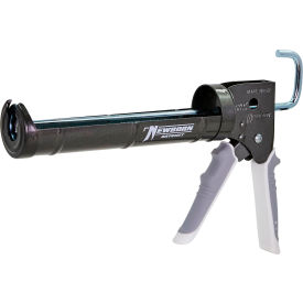 Newborn Caulk Gun Ratchet Rod, Gator Trigger Comfort Handle, 6:1 Thrust, 10 oz. Cartridge