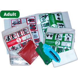 Greenwich Safety SECUR-ID, Pre-Post Decon Kit, Adult