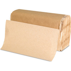 Singlefold Paper Towels, 9 x 9-7/16, Natural, 250/Pack, 16 Packs/Carton