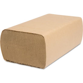 Select Folded Towels, Multifold, 9 x 9-7/16, Natural, 250/Pack, 16 Packs/Carton