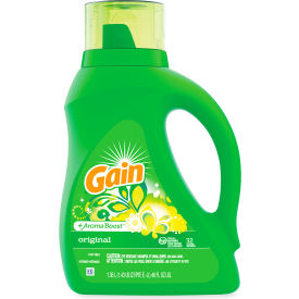 Liquid Laundry Detergent, Original Scent, 46 oz Bottle, 6/Carton