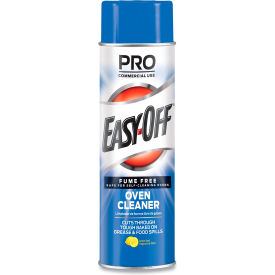 Fume Free Max Oven Cleaner, Foam, Lemon, 24 oz Aerosol Spray, 6/Carton