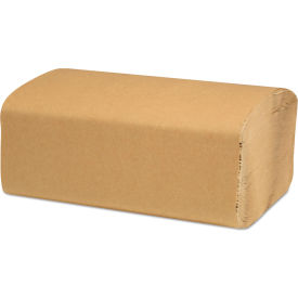 Select Folded Paper Towels, Single-Fold, 9 x 9-7/16, Natural, 250 Towels/Pack, 16 Packs/Carton