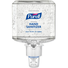 Healthcare Advanced Gel Hand Sanitizer, 1200 mL, Clean Scent, For ES6 Dispensers, 2/pk