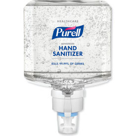 Healthcare Advanced Gel Hand Sanitizer, 1200 mL, Clean Scent, For ES8 Dispensers, 2/pk