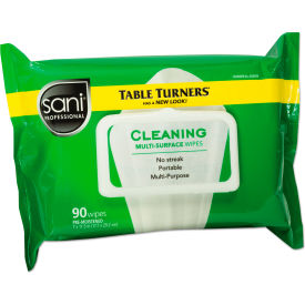 Multi-Surface Cleaning Wipes, 11-1/2" x 7", Fresh, White, 90/Pk, 12 Pks/Ctn