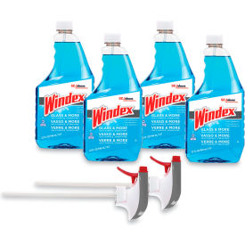 Original Glass Cleaner, Fresh Scent, 32 oz Spray Bottle, 4/Carton