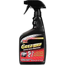 Grez-off Heavy-Duty Degreaser, 32 oz Spray Bottle, 12/Carton