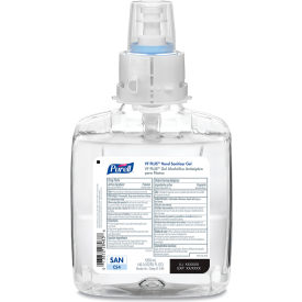 Gel Hand Sanitizer, 1200 mL Refill, Fragrance-Free, For CS4 Dispensers, 4/Ctn