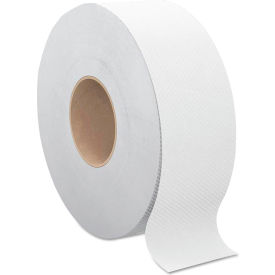 Select Jumbo Bath Tissue, Septic Safe, 2-Ply, White, 3-1/3" x 1000 ft, 12 Rolls/Carton