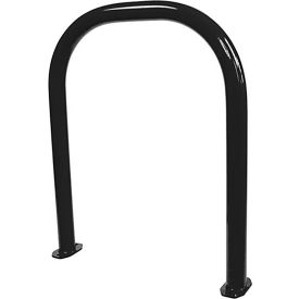 Bike Dock, 2-3/8" OD, Flange Mounted, Galvanized
