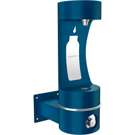 Elkay LK4405BF Outdoor Wall-Mount Bottle Filling Station, Blue