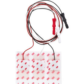 Red Dot ECG Monitoring Electrodes with Clear Tape, 3/4" x 1-1/4" , 300 bx/cs