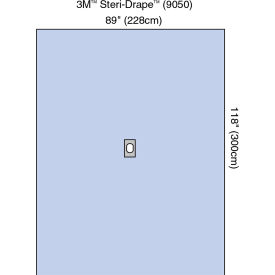 Steri-Drape Adhesive Aperture Drape 9050, 90" x 118", 10 Each/Carton, 2 Carton/Case