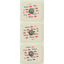 Red Dot Monitoring Electrode, 1.60" x 1.36", 3/bag, 200 bags/Case