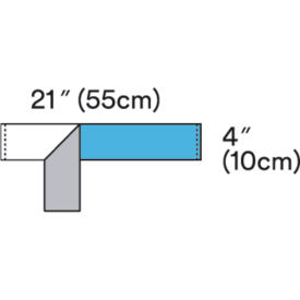 Steri-Drape Operation Tape 9099, 3" x 21", 250/bx