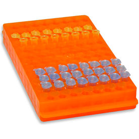 Bio Reversible Racks For 1.5/2.0 ml or 0.5 ml Tubes, 96 Place, Orange, 5 Pack