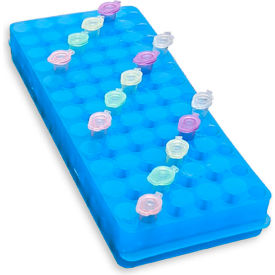 Bio Reversible Racks For 1.5/2.0 ml or 0.5 ml Tubes, 60 Place, Blue, 5 Pack