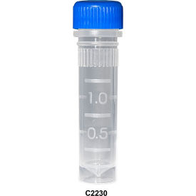Bio Sure Seal Screw Cap Microtube with O Ring, 2 ml, 1000 Pack