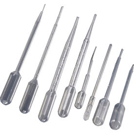 Bio Small Bulb Transfer Pipette, with Extended Tip, Non Sterile, 1.5 ml, 500 Pack