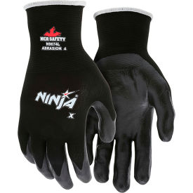 Ninja X Bi-Polymer Coated Palm Gloves, 1 Pair